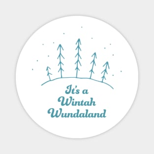 Wintah Wundaland Magnet